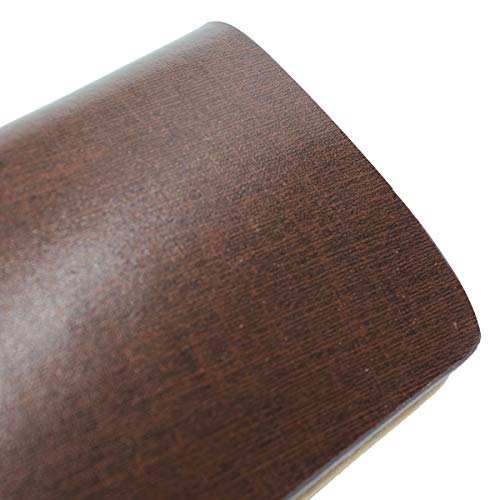 SOLEADER Slim Business Name Card Case for Men, Brown Genuine Leather Business Card Holder - with Gift Box - Gifts for Men (Brown-No Engravement)