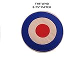 Application The Who Target Logo Embroidered Patch By Superheroes