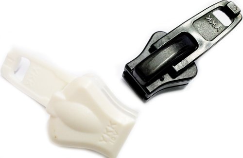 ZipperStop Wholesale Authorized Distributor YKKÂ® Bimini Top YKK #10 Slider 100% Plastic Color White
