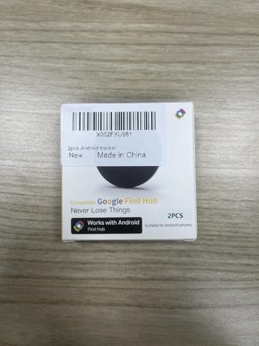 KozyOne Android Air Tracker - Etiqueta de Seguimiento Inteligente para Mascotas, Llaves y Equipaje con Seguimiento Global en Tiempo Real a través de la aplicación Find Hub de Google, 2 Unidad