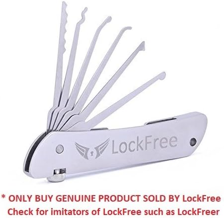 LockFree Multi-Tool 7-in-1 Stainless Steel EDC Tool Set