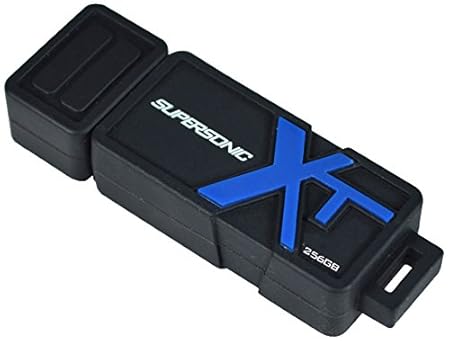 Patriot Memory 256GB Supersonic Boost XT USB 3.0 USB-Stick USB Typ-A 3.0 (3.1 Gen 1) Schwarz, Blau - USB-Sticks (256 GB, USB 