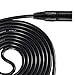 Moukey XLR Cables 10ft XLR 10 Feet Microphone Male to Female Mic Cables Cord, Black 6-Pack