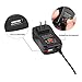 Power Adapter Universal AC/DC Adapter 30W Multi Voltage with 8 Adapter Tips and USB Plug,for 3V to 12V Household Electronics Routers Speakers CCTV Cameras Smart Phone USB Charging Devices