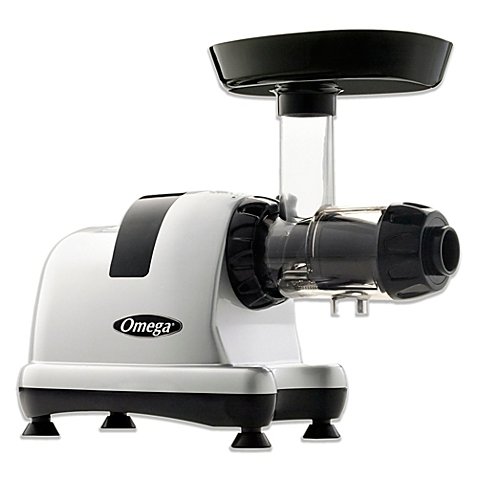 Click Here to See More Images Omega Juicer J8007S Juicer Extractor and Nutrition Center Creates Fruit Vegetable and Wheatgrass Juice Quiet Motor Slow Masticating Dual-Stage Extraction with High Juice Yield, 200-Watt, Silver