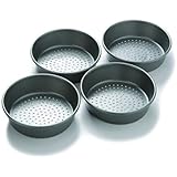 Chicago Metallic Professional Perforated Mini-Deep Dish Pizza Pan Set