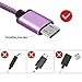 for Samsung S7 Charger Cable, Benicabe (6FT 2-Pack) Micro Sync and Fast Charging Cord for Samsung Galaxy S7 Edge/ S6 Note 5, Nexus,Kindle, Android Charger and More (Lilac Purple)