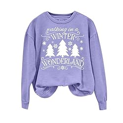 Plus Size Funny Christmas Shirts for Women Long