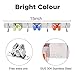 KURTVANA Mop Broom Holder Wall Mount Organizer Storage, Easy Install Screws or Self Adhesive Stainless Steel Tools Hanger for Kitchen Bathroom Closet Office Garden with 3 Racks 4 Hooks