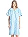 Casual Nights Women's Floral Woven Snap-Front Lounger House Dress