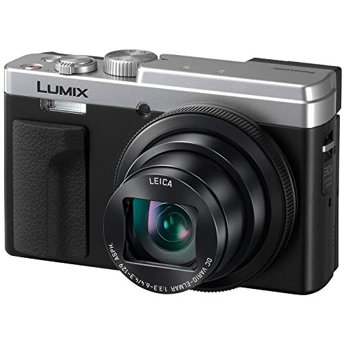 PANASONIC LUMIX ZS80 20.3MP Digital Camera, 30x 24-720mm Travel Zoom Lens, 4K Video, Optical Image Stabilizer and 3.0-inch Display - Point & Shoot Camera with Lecia Lens- DC-ZS80S (Silver)