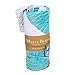 Bonita Beach Collection Round 'Roundie' Beach Towel Thick Terry Cotton with Fringe Tassels - Various Designs & Colors (The Islas Canarias (Tropical Banana Leaf))