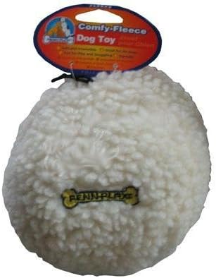 fleece ball dog toy