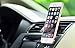 Okra Universal MagnetMount 2 Slick Compact 360° Degree Rotating Magnetic Air Vent Car Mount Holder for iPhone 6s Plus 6 5s, Galaxy S6 Edge plus S5 & All Android Smartphones Cell Phones Devices