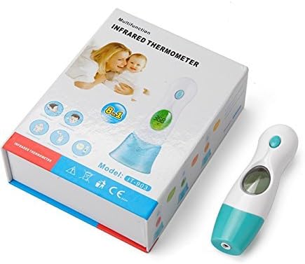 Agam 8 In 1 Multifunction Digital Infrared Ear and Forehead Thermometer