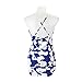 Chen Women Summer Bandage Bodycon Evening Party Cocktail Short Mini Dress (L)