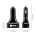 iClever BoostDrive 48W 9.6A 4-Port USB Port Car Charger, Multi-port Power Adapter