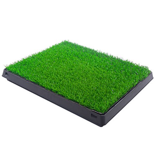 Pet Potty Grass Pads Training Indoor Replacement Outdoor Park Toilet Deluxe