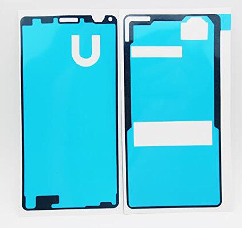 Waterproof Adhesive For Sony Xperia Z3 Mini Compact M55W Front Lcd Sticker Back Cover Adhesive Full Set Tape Glue