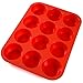 Comlon Silicone Muffin Pan for Cupcakes/Mini Cakes