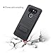 LG V20 Case, VL [Card Slot]-Protective Self Stand Case, [Perfect Desgin & Ultra Thin] [Anti-Scratch] Shockproof Slim Fit Dual Layer Protection Hybrid Cover with Kickstand for LG V20 (Black)