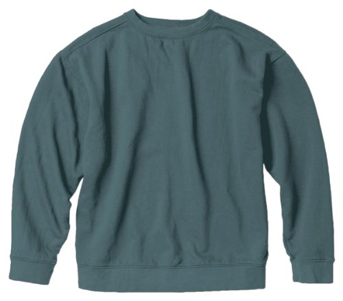 Comfort Colors Men S Garment Dyed Crewneck Sweatshirt Blue Spruce
