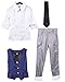 miccostumes Men's Costume Student Cosplay Uniform Set (M, Multicolor)