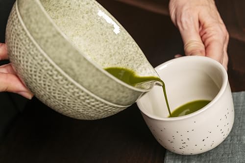 HarmonizeYourSenses Complete Matcha Kit, Matcha Set Tea Ceremony Kit, Tea Set of 7 Pieces, Ceramic Bowl and Premium Quality Bamboo Whisk, Ideal for Gift. Wellness and Harmony.
