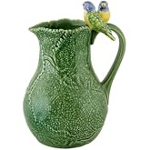 Bordallo Pinheiro Ciner&aacute;ria with Birds Pitcher