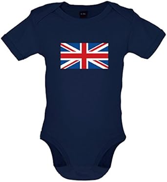 union jack baby grow