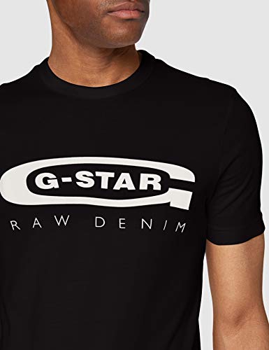 G-STAR RAW Men's Graphic Logo 4 T-Shirt