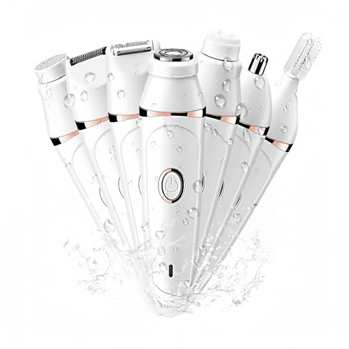 Pluxy Epilator Pro 3.0 Women Face Epilator,Pluxy Pro 3.0 Facial Hair Removal for Women, Hair Removal for Face,7-in-1 Painless Body Shaver,Suitable for Body, Legs, Underarm(5V)