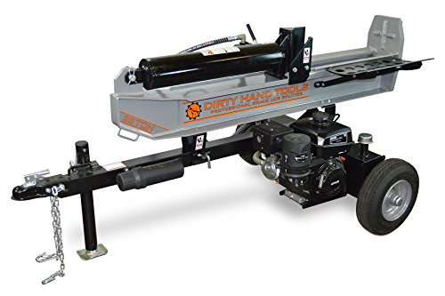 Dirty Hand Tools 100466 Log Splitter Horizontal/Vertical Gas, 35 Ton - 277cc Kohler CH395 Engine