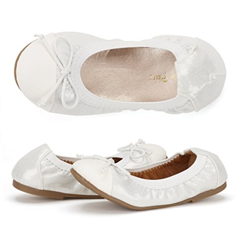 Buy DREAM PAIRS FLEXSOLE Girl's Summer Ballet Flats Comfortable Slip On