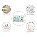 Ollieroo Bath Mat For Tub For Kids PVC Cartoon No slip Bathtub Shower Mat with Temperature Sensing White 27.5