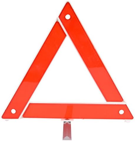 IYSHOUGONG 1 PCS Foldable Red Reflective Warning Triangle Frame Stop Warning Sign Reflector Emergency Breakdown Safety Hazard Travel Kit