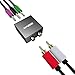 SGEYR 5.1 Audio Console Adapter Convert Stereo RCA to 3 x 1/8 (3.5mm) Jack Bidirectional Conversion for 5.1 Multimedia Speaker primary
