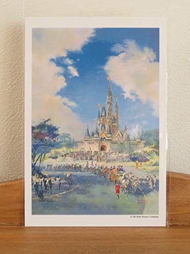 Amazon Co Jp ランクa Tdl 東京ディズニーランド 開園前 19年 イメージボード シンデレラ城 ポストカード ホビー