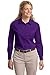 Port Authority Ladies Long Sleeve Easy Care Shirt, Purple, M