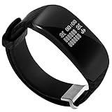 MBHB Kids Swimming Wristband, Waterproof Sports Fitness Tracker for Android Samsung iOS Apple Smartphones, Black