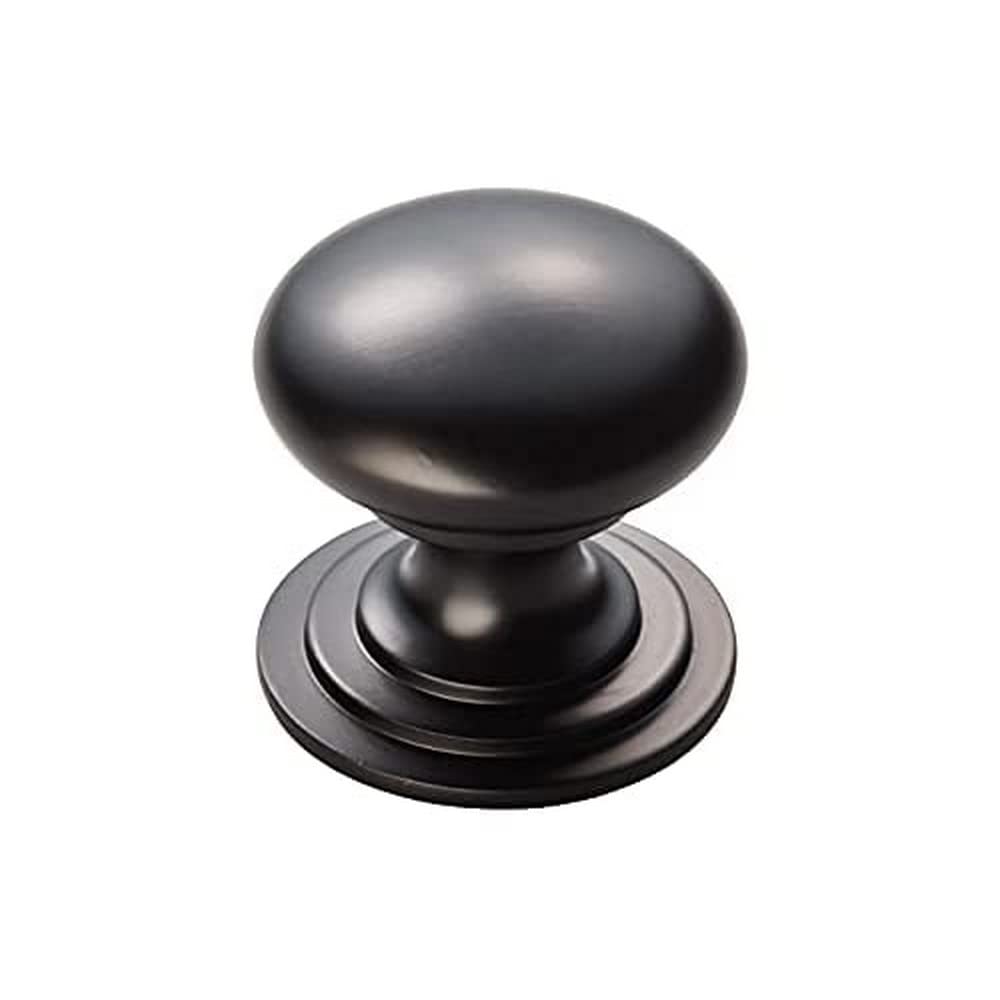 Carlisle Brass M47 M47BMB FTD Victorian KNOB 32MM, Matt Black