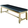 MT Harvey Treatment Stationary Massage Table for Clinic,Massage and Acupuncture Royal Blue