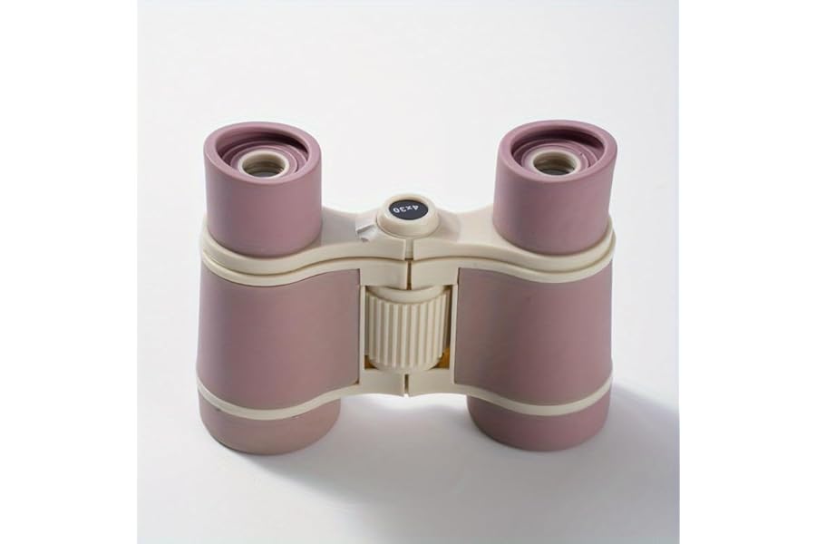 1pc Multi-Color 3×15 Small Binoculars, Outdoor Hunting, Fishing Forest Adventure Small Telescope, High-Definition Lens, High-Density Material (Purple)