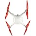 9450S Propellers for DJI Phantom 4, FineGood 2 Pairs (4 pcs) of Propeller Blades for Drone Quadcopter Helicopter - Red