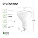 Sunco 8 Pack BR30 Light Bulbs LED, Recessed Can Light Bulbs, Indoor Flood Bulb, 850 LM, 11W (65W Equivalent), 5000K Daylight, Dimmable, E26 Base, for Home, Kitchen, Bedroom UL