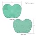 Brush Cleaning Pad, LORMAY Makeup Brush Cleaning Mat Set of 3 Portable Makeup Brush Scrubbers, Makeup Brush Cleaner Pad Kit (Mint Green)