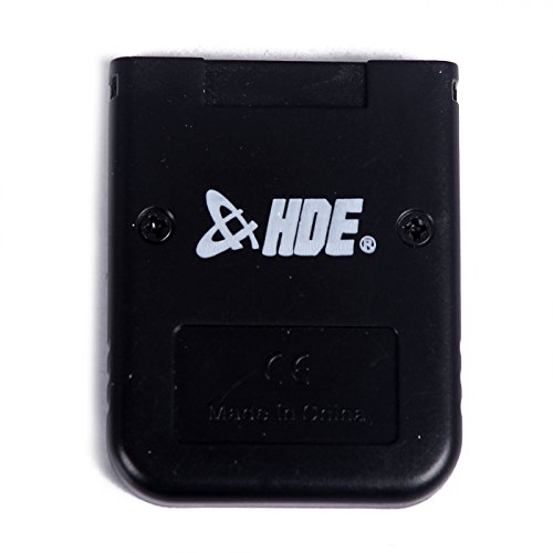 HDE 2 Pack of 128 MB Gaming Memory Cards for Nintendo Wii and Gamecube (Black)