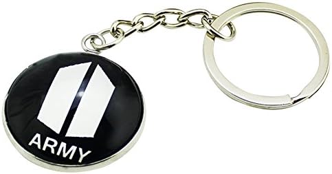 Skisneostype BTS Key Chain Bangtan Boys Keychain Cartoon Key Ring Hot Gift for A.R.M.Y