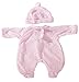 Gotz 2-pc. Light Pink Cotton Knit Sleep 'n Play Outfit for 16.5