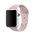 AdMaster Silicone Compatible for Apple Watch Band and Replacement Sport iwatch Accessories Bands Series 3 2 1 Pink Sand 42mm M/L